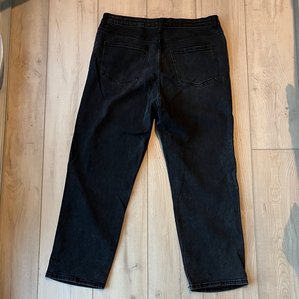 Classic High Rise Dark Denim Jeans